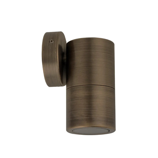 MR16 Exterior Wall Pillar Spot Lights (Antique Brass)