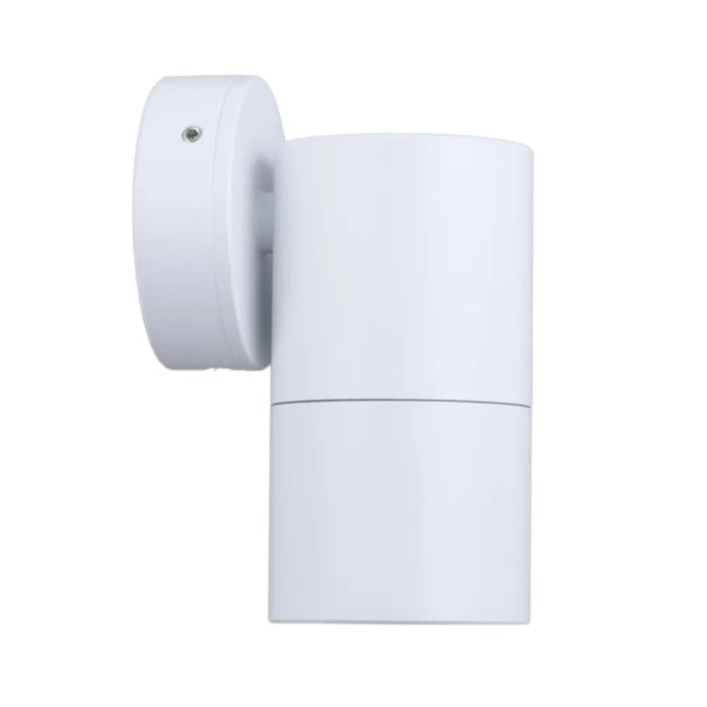 MR16 Exterior Wall Pillar Spot Lights (White Aluminium)