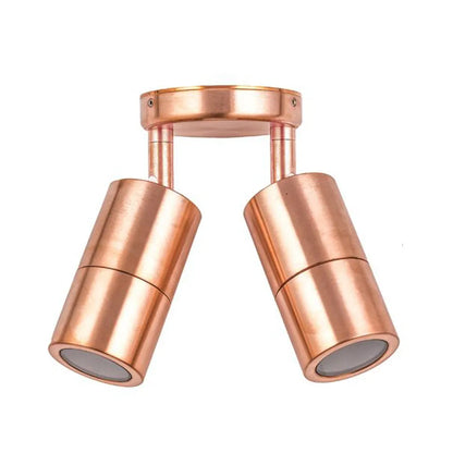 MR16 Exterior Wall Pillar Spot Lights (Copper)