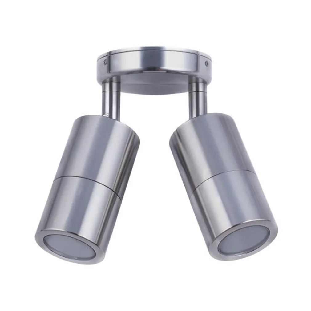 MR16 Exterior Wall Pillar Spot Lights (Titanium Aluminium)