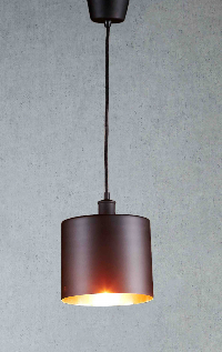 Portofino Black Copper Pendant