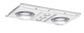 Profile Plus 2 Heat Fan LED Light White