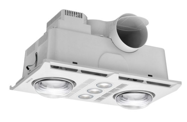 Profile Plus 2 Heat Fan LED Light White