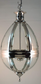 Saville Nickel Three Light Pendant