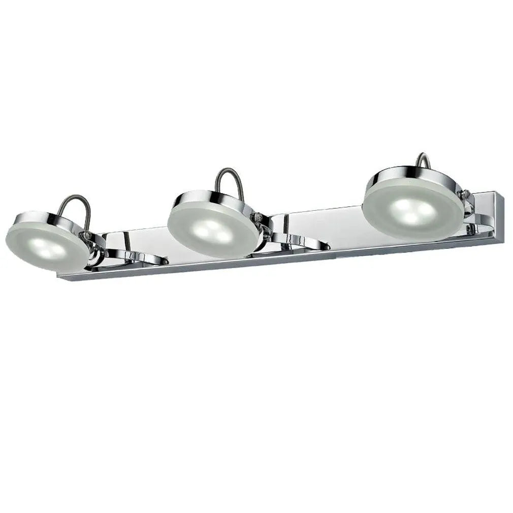 SEATTLE: LED Interior Adjustable Long Bar Chrome Wall Light