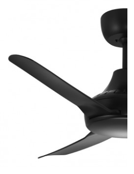 Stanza 1200mm Ceiling Fan - Black