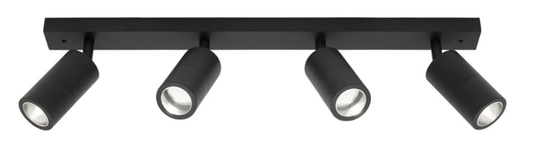 Stockholm 4 Light Spotlight Rail