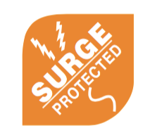 Surge Protected Vertical Double Adaptor