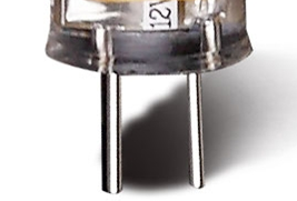 2.5 Watt Bipin LED 3000k Warm White 270 Degree 12v Ac/Dc Non Dimmable Globe
