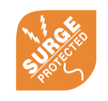 Twin Outlet Rapid Charge 3.1 Amp Usb Charger With Surge Protected Mains Outlet