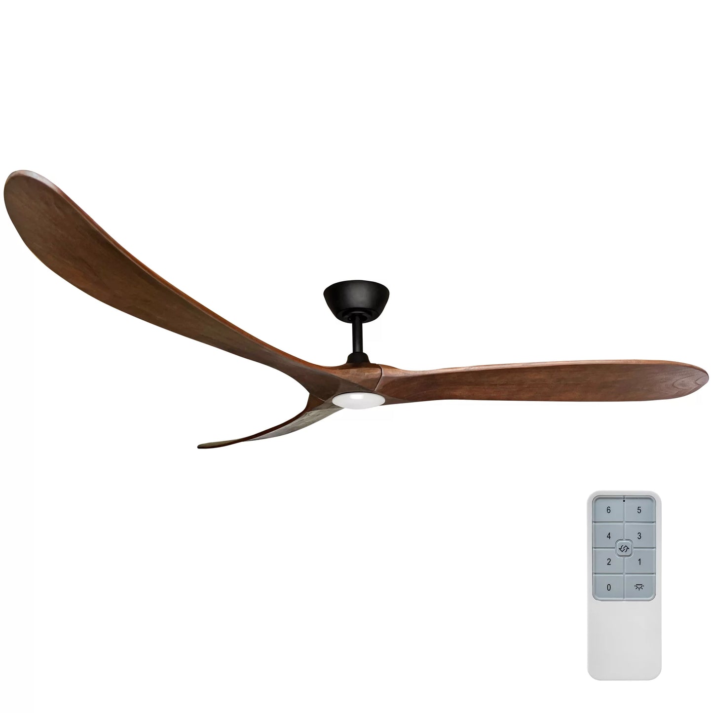 Timbr Dc Ceiling Fan - 72inch/182cm With 17w LED