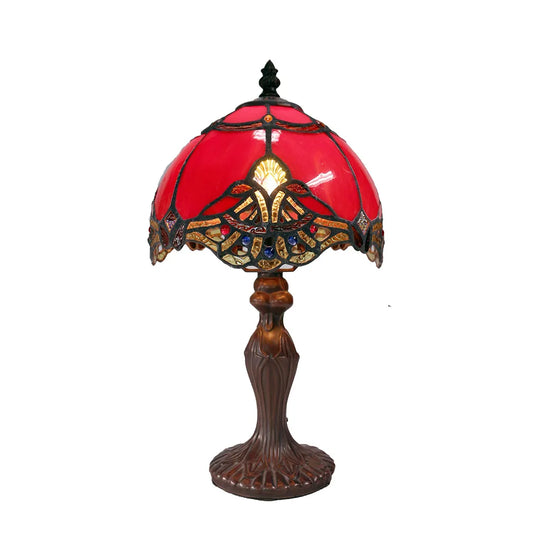 Benita Red Small Table Lamp