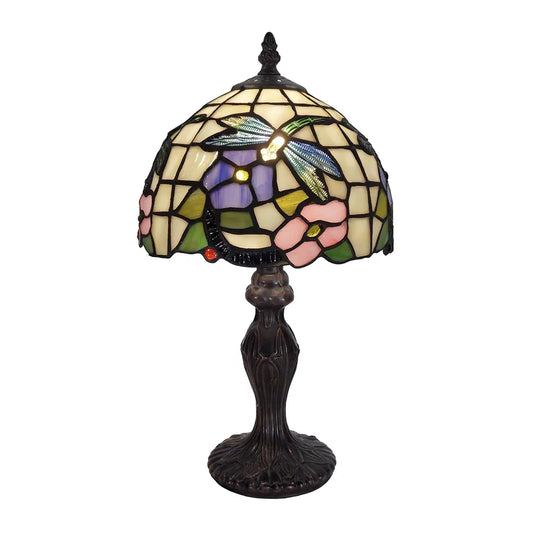 Crystal Dragonfly Small Table Lamp