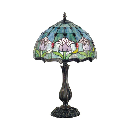 Mauve Tulip Table Lamp