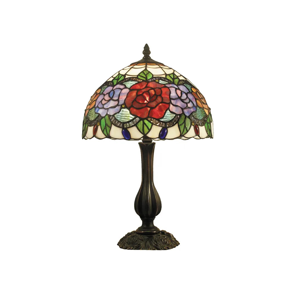 Red Rose Table Lamp