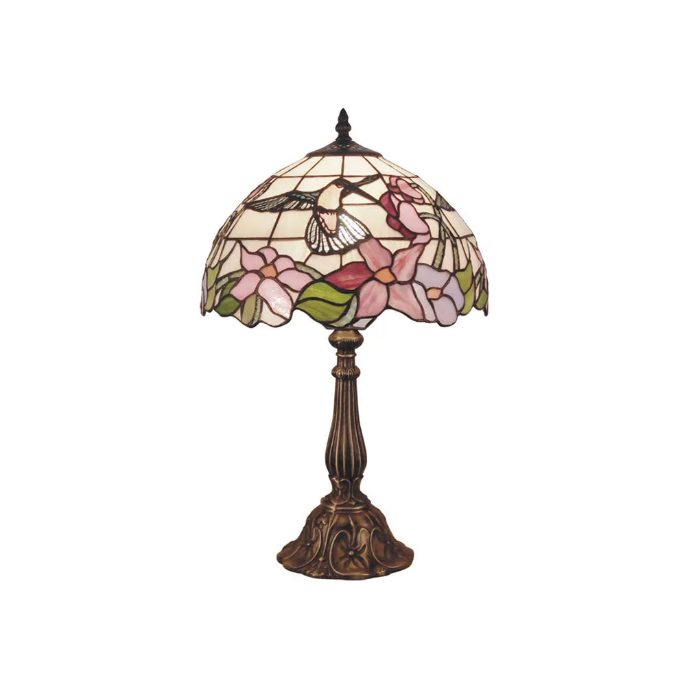Hummingbird Leadlight Lamp
