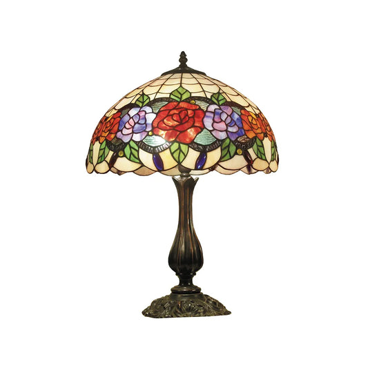 Red Rose Table Lamp-Large