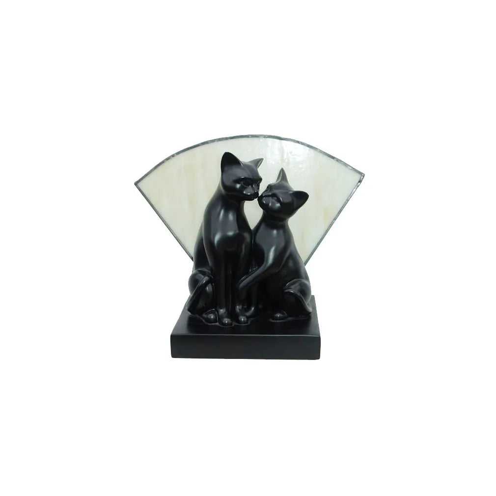 Kissing Cat Lamp