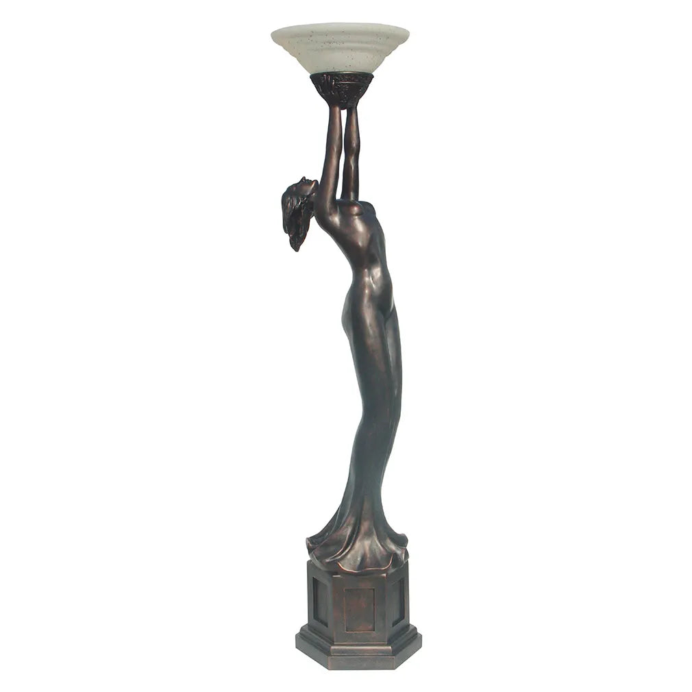 Art Deco Lady Floor Lamp