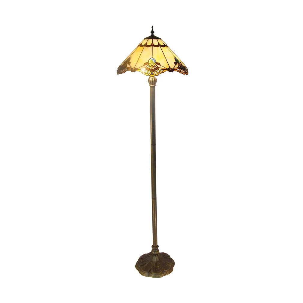 Benita Beige Floor Lamp