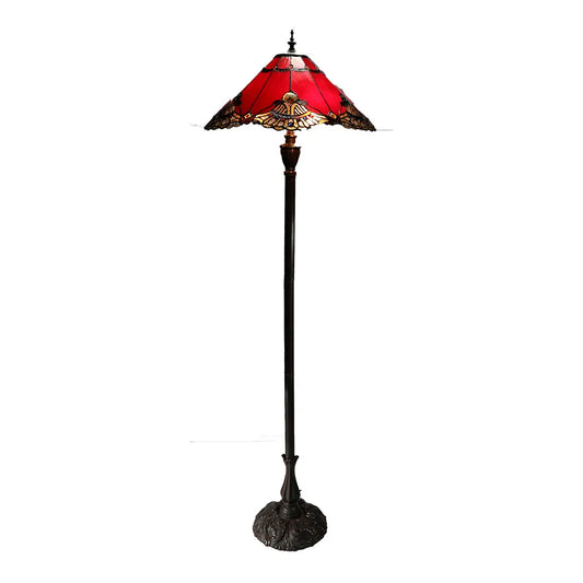 Benita Red Floor Lamp