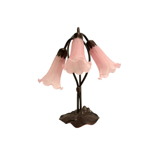 Triple Lily Lamp Pink
