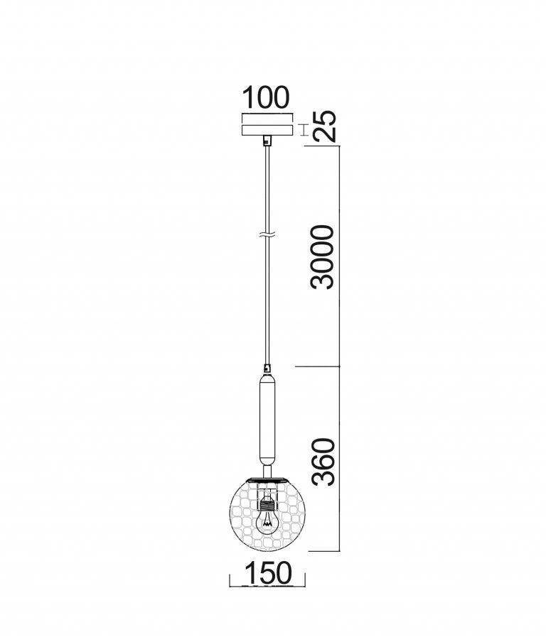 Trattino Enclosed Pendants Lights