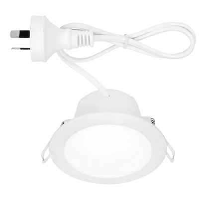 Trilogy Project 8w Cct Dim Downlight (Flush Face) - White
