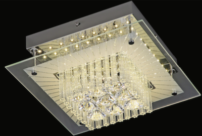 Valencia 12 Watt LED Crystal Ceiling Light 4000k Cool White