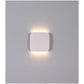 VOX: Surface Mounted LED Exterior Square Up/Down Wall Lights IP54