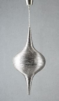 Zara Large Silver Pendant