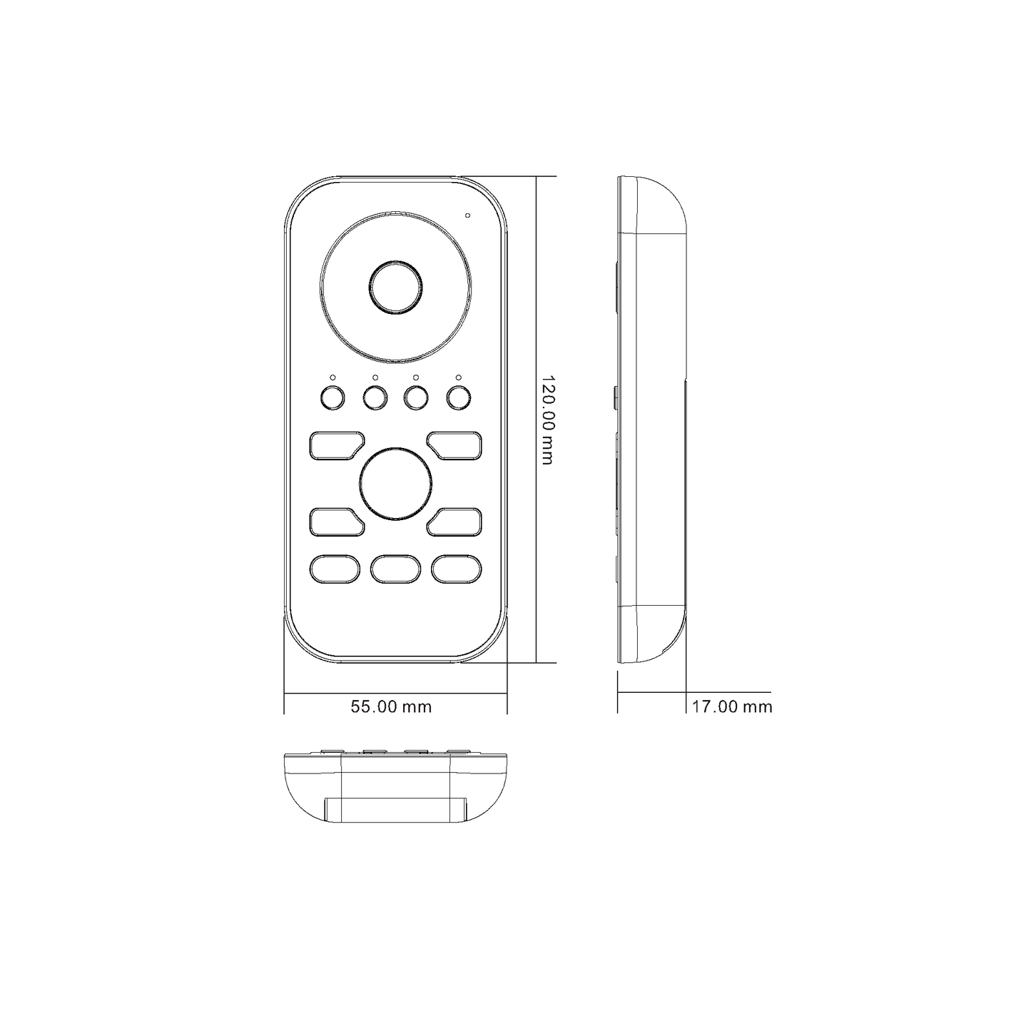 Zigbee Single Colour Remote Control