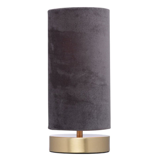 Harlow Velvet Fabric Shade Touch Table Lamp