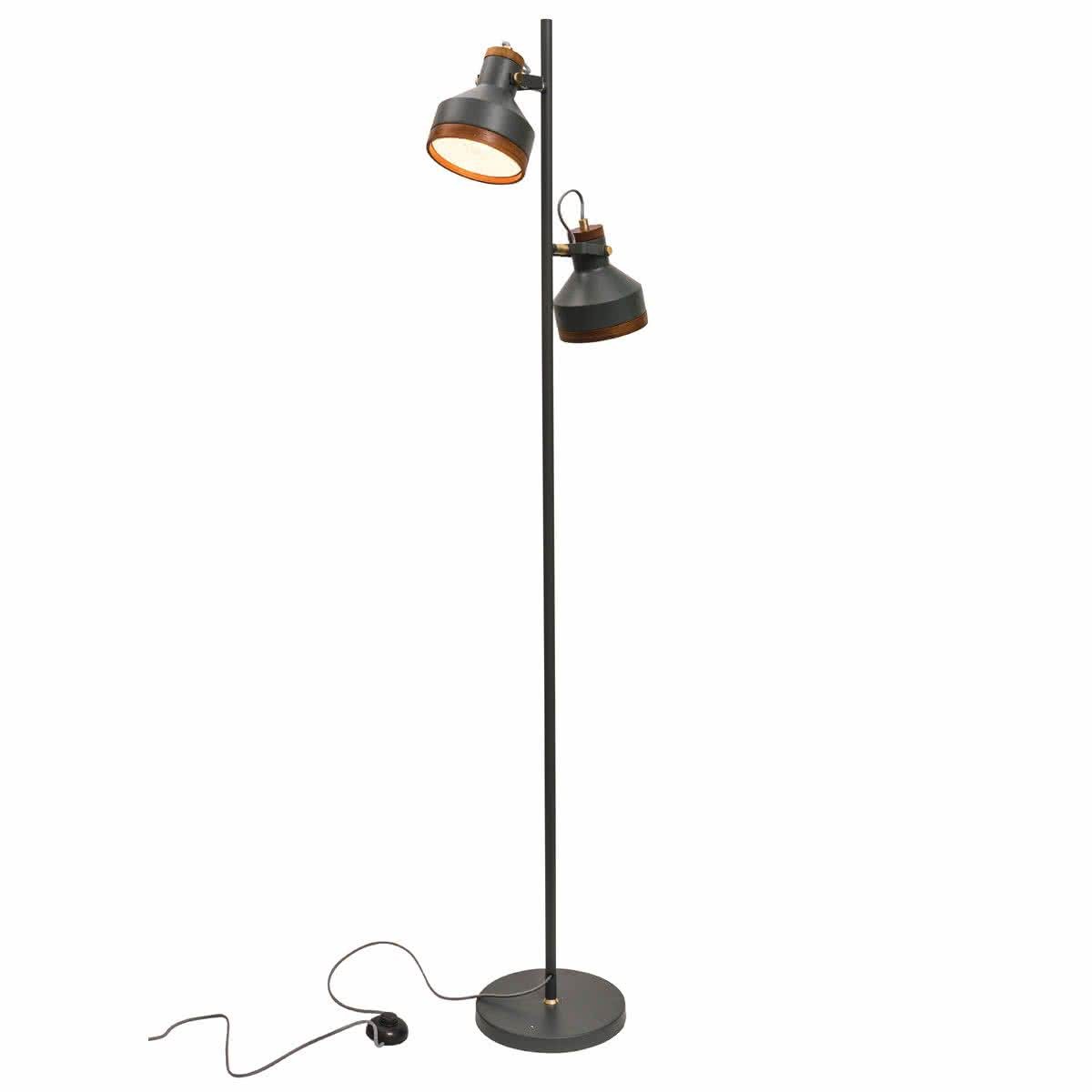 Clinton 2lt Floor Lamp