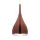 Aero Modern Tear Drop Metal Pendant Light