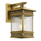 Avera Large  Solid Brass Outdoor Coach Wall Light