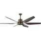 Aviator 66" DC Abs 6 Blade Ceiling Fan With Light & Remote