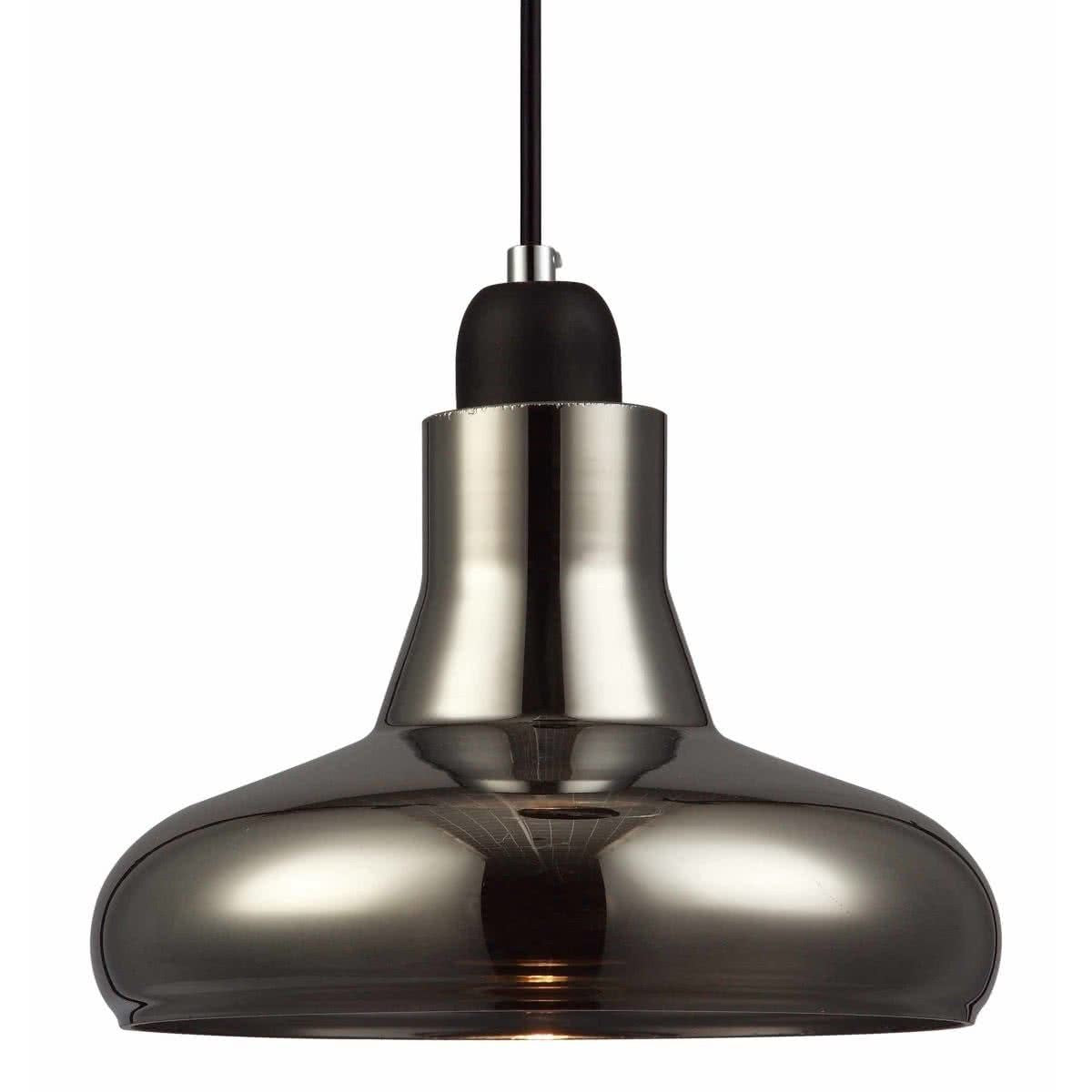 Barrosa Black Smoke Champagne Pendant Light