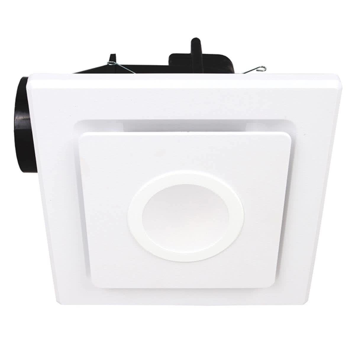 Emeline-Ii Large Square Exhaust Fan With 10w LED Light