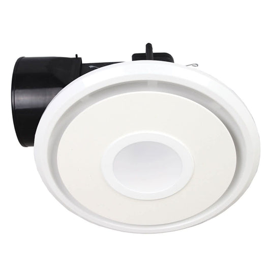 Emeline-Ii Small Round Exhaust Fan With 10w LED Light