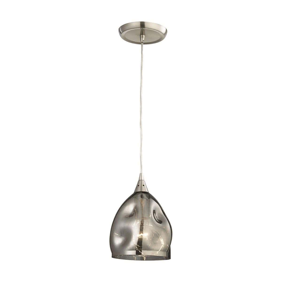 Ordito Chrome & Glass Pendant Light