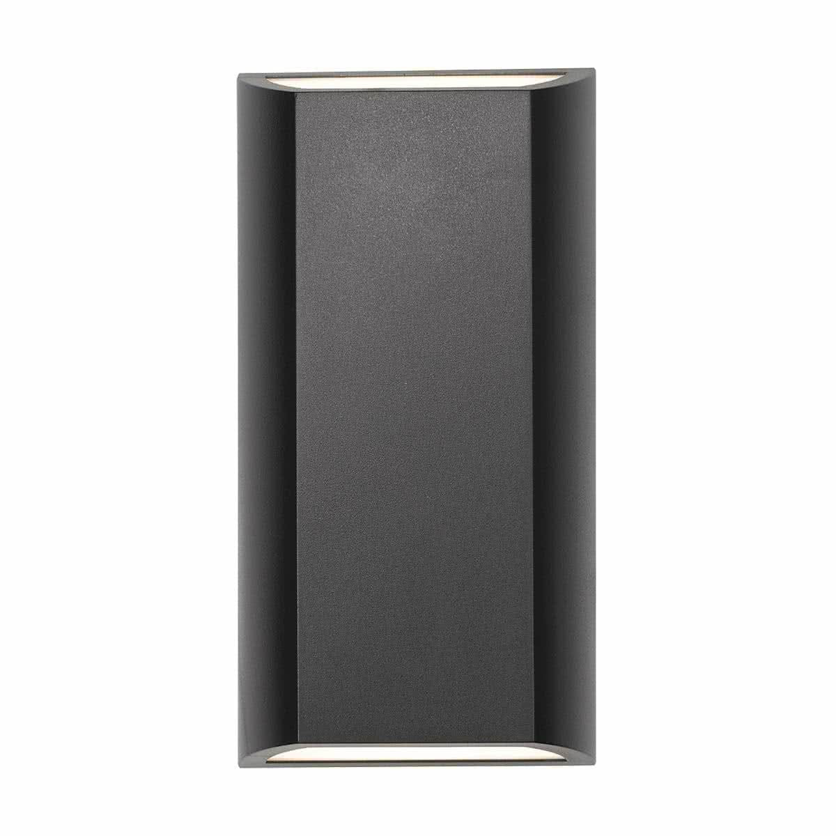 Bloc 8w LED Tri Colour Up & Down Outdoor Wall Light