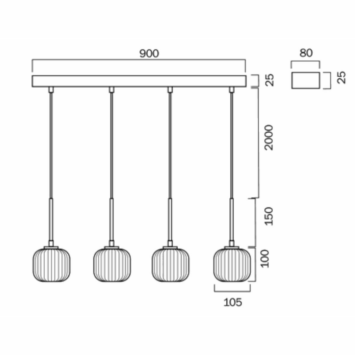 Bobo 4 Pendant Light