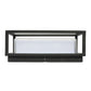 Bolton Black Rectangle LED Outdoor Wall Light