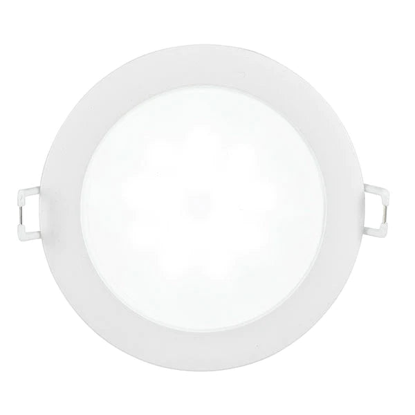 Trilogy Project 8w Cct Dim Downlight (Flush Face) - White