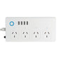 Smart Lisbon Wifi 4 Outlet Powerboard With 4 Usb Charging Ports