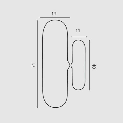 Smart Wifi Security Reed Switch