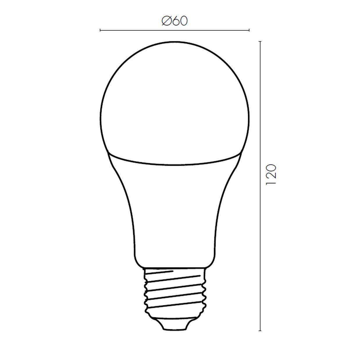 Smart Colour E27 9w LED RGB White Globe