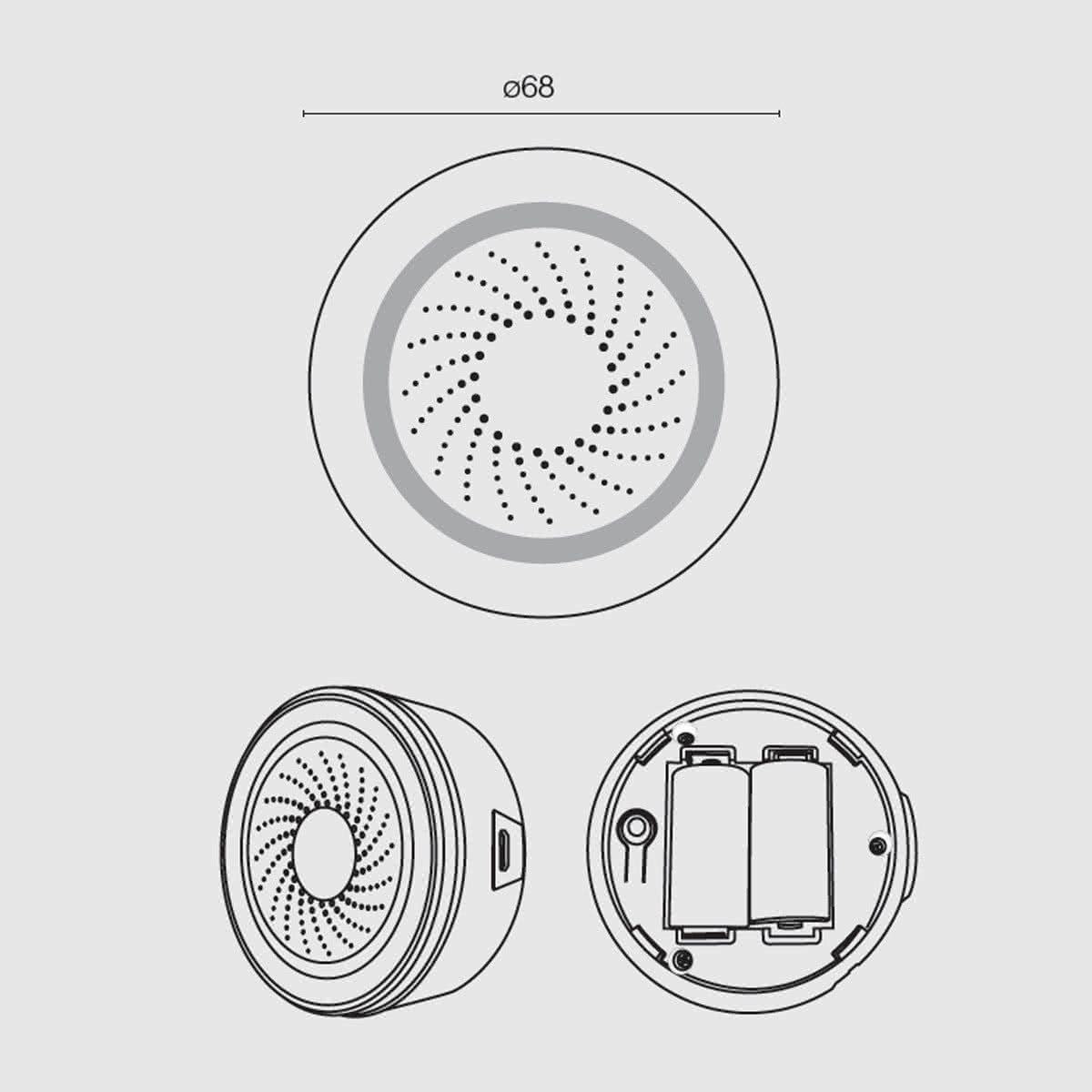 Smart Wifi Security Siren Alarm