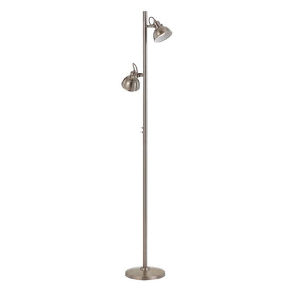 Carson 2 Light Metal Floor Lamp